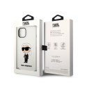 Karl Lagerfeld Silicone NFT Ikonik - Case for iPhone 14 (White)