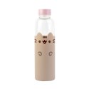 Pusheen - Glass water bottle 500 ml