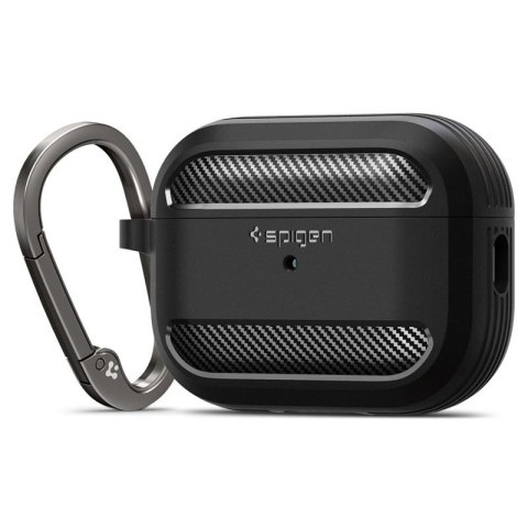 Spigen Rugged Armor - Case for Apple AirPods Pro 1 / 2 (Black)