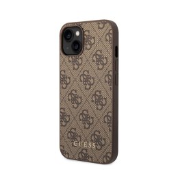 Guess 4G Metal Gold Logo - iPhone 15 Plus Case (brown)