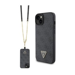 Guess Crossbody 4G Metal Logo - iPhone 15 Case (black)