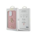 Guess Glitter Script Big 4G - iPhone 15 Pro Max Case (pink)