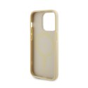 Guess Saffiano MagSafe - iPhone 15 Pro Case (gold)