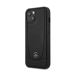Mercedes Leather Urban Line - Case for iPhone 15 (black)