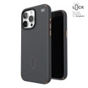 Speck Presidio2 Pro ClickLock & MagSafe - Case for iPhone 15 Pro Max (Charcoal Grey/Cool Bronze)