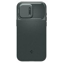 Spigen Optik Armor Mag MagSafe - Case for iPhone 15 Pro (Abyss Green)