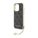 Guess 4G Charms Collection - iPhone 15 Pro Case (grey)