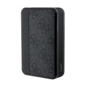 Guess 4G Leather Metal Logo - Power Bank 10000 mAh 18W (black)