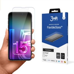 3mk FlexibleGlass - Hybrid Glass for iPhone 15