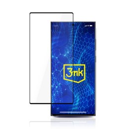 3mk HardGlass Max Lite - Tempered Glass for Samsung Galaxy S23 Ultra (Black)