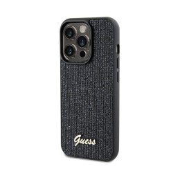 Guess Disco Metal Script - iPhone 13 Pro Max Case (black)