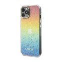 Guess IML Faceted Mirror Disco Iridescent - Case for iPhone 12 / iPhone 12 Pro (Iridescent)