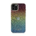 Guess IML Faceted Mirror Disco Iridescent - Case for iPhone 12 / iPhone 12 Pro (Iridescent)