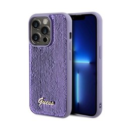 Guess Sequin Script Metal - iPhone 14 Pro Max Case (purple)