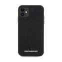 Karl Lagerfeld Quilted K Pattern - iPhone 11 Case (Black)