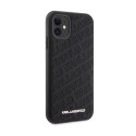 Karl Lagerfeld Quilted K Pattern - iPhone 11 Case (Black)