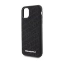 Karl Lagerfeld Quilted K Pattern - iPhone 11 Case (Black)