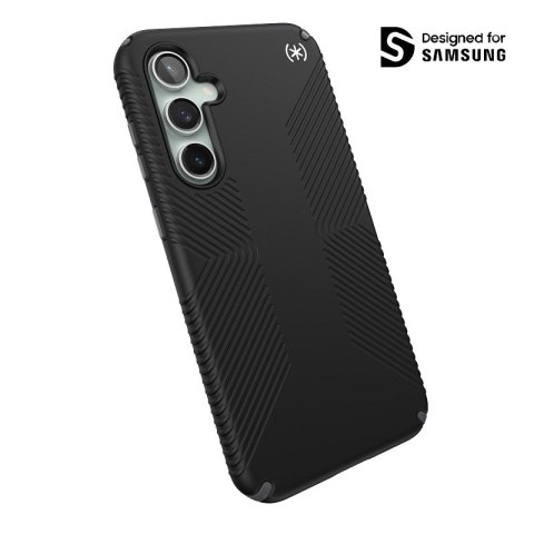 Speck Presidio2 Grip - Case for Samsung Galaxy S23 FE (Black/Black/White)