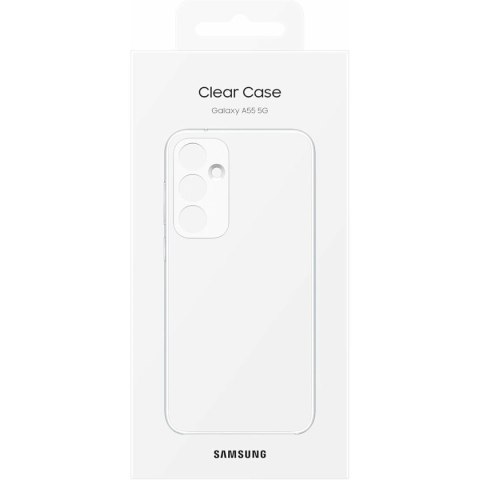 Mobile cover Samsung EF-QA556CTEGWW Transparent Galaxy A55