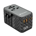 Adaptor Verbatim Black Grey 100 W