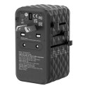 Adaptor Verbatim Black Grey 100 W