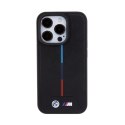 BMW Quilted Tricolor MagSafe - Case for iPhone 15 Pro (Black)