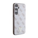 Guess 4G Triangle Metal Logo - Case Samsung Galaxy S24+ (White)