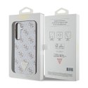 Guess 4G Triangle Metal Logo - Case Samsung Galaxy S24+ (White)