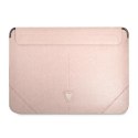 Guess Saffiano Triangle Logo Sleeve - Notebook case 13" / 14" (Pink)