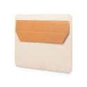 Moshi Muse 13 "3-in-1 Slim Sleeve - MacBook Pro 13" / MacBook Air 13 "Sleeve (Seashell White)