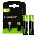 Green Cell - 2x AA HR6 2600mAh rechargeable batteries