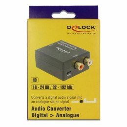 Audio Converter DELOCK Toslink - RCA Black