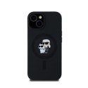 Karl Lagerfeld Silicone Karl & Choupette MagSafe - Case for iPhone 11 (Black)