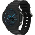 Men's Watch Casio G-Shock OAK - NEON BLUE INDEX Black (Ø 45 mm)