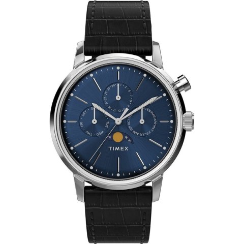 Men's Watch Timex MARLIN MOONPHASE Black (Ø 40 mm)