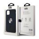 Karl Lagerfeld Silicone Karl & Choupette MagSafe - Case for iPhone 11 (Black)