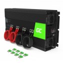 Green Cell - Voltage converter Green Cell® 12V to 230V 2000W / 4000W Inverter Pure sine wave