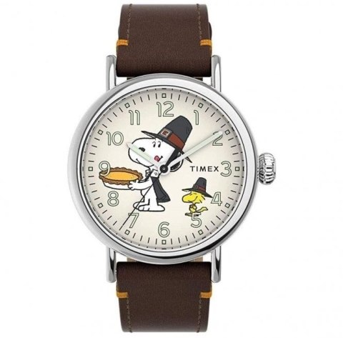 TIMEX Mod. PEANUTS COLLECTION - THE WATERBURY - Snoopy Woodstock Pellegrini Thanksgiving - Special Pack