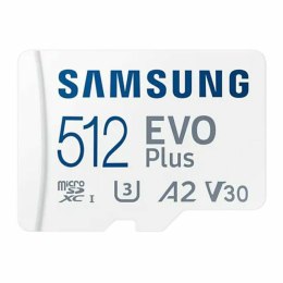 Micro SD Memory Card with Adaptor Samsung MB MC512KA/EU 512 GB UHS-I 130 MB/s