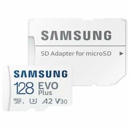 Micro SD Memory Card with Adaptor Samsung EVO Plus 2023 128 GB