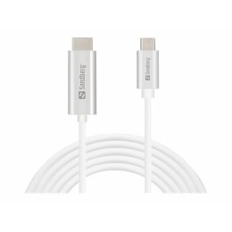 USB-C to HDMI Adapter Sandberg 136-21 Silver 2 m