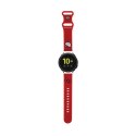 Hello Kitty Silicone Kitty Head - Universal strap for smartwatch 20 mm (red)