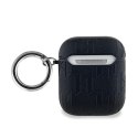 Karl Lagerfeld Monogram Choupette Head - AirPods 1/2 gen case (black)