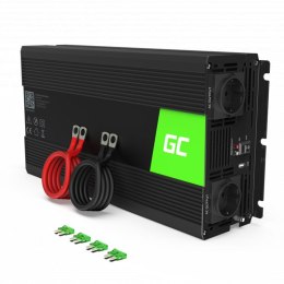 Green Cell - Voltage converter Inverter 24V to 230V 1500W / 3000W Modified sine wave