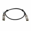 Red SFP + Cable Startech QSFPH40GCU1M 1 m Black