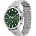 Men's Watch Tommy Hilfiger 1683474 Green Silver