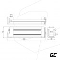 Green Cell - 11Ah (396Wh) battery for the E-Bike 36V electric bike