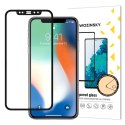 Szkło Wozinsky Full Glue hartowane na iPhone 11 Pro Max / iPhone XS Max - z czarną ramką