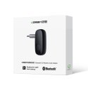 Ugreen odbiornik dźwięku Bluetooth 5.0 audio AUX aptX, aptX LL mini jack do słuchawek czarny (70304)