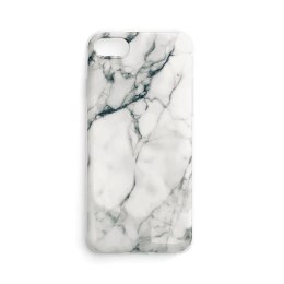 Wozinsky Marble żelowe etui pokrowiec marmur Samsung Galaxy M31 biały